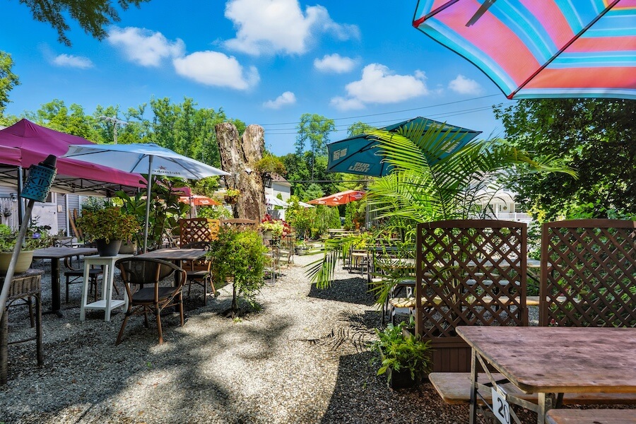 Nadine's beer garden