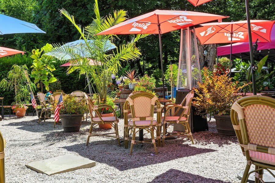 Nadine's beer garden